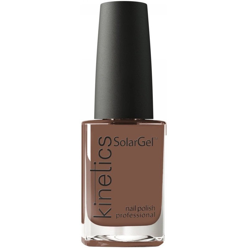 Nagų lakas Kinetics Fall 2025 Curious SolarGel 661 Choco Mousse KNP661, 15 ml