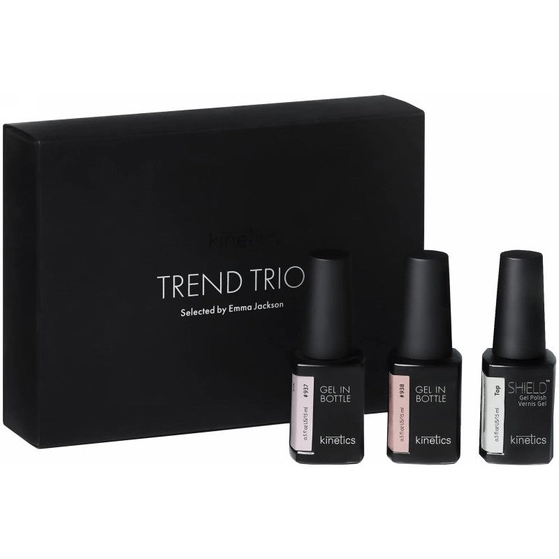 Nagų lakų rinkinys Kinetics Trend Trio Kit KTTK01