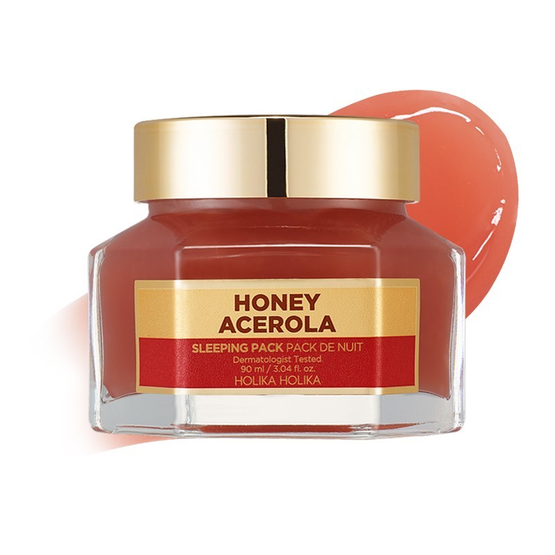 Holika Holika Honey Sleeping Pack Acerola Honey Night Mask HH20019731, 90 ml