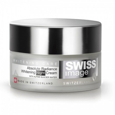 Swiss Image Whitening Care Skaistinantis, Šviesinantis Naktinis Veido Kremas 50ml