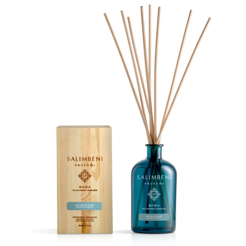 Home fragrance BREATH OF THE SEA Salimbeni 1000ml diffuser + gift Previa hair product