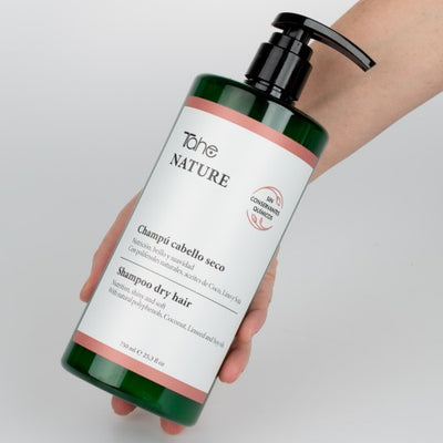 Šampūnas sausiems plaukams su natūraliais polifenoliais Nature TAHE, 750 ml