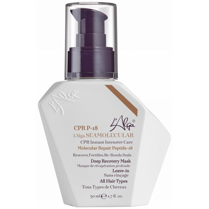 Leave-in, deeply hydrating hair mask with peptides L&