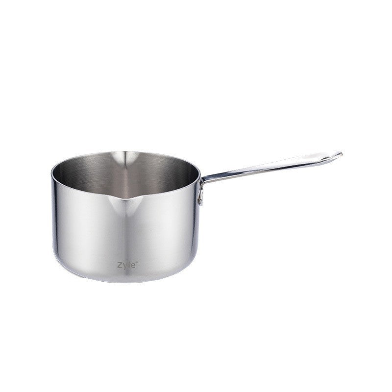 Nerūdijančio plieno prikaistuvis pienui - padažui Zyle ZY271MP, 350 ml