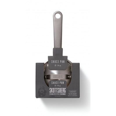 Nerūdijančio plieno puodas su rankena Skottsberg 14 cm