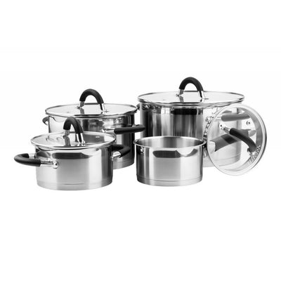 Nerūdijančio plieno puodų rinkinys Progresso Vinzer 50021, 4 vnt.