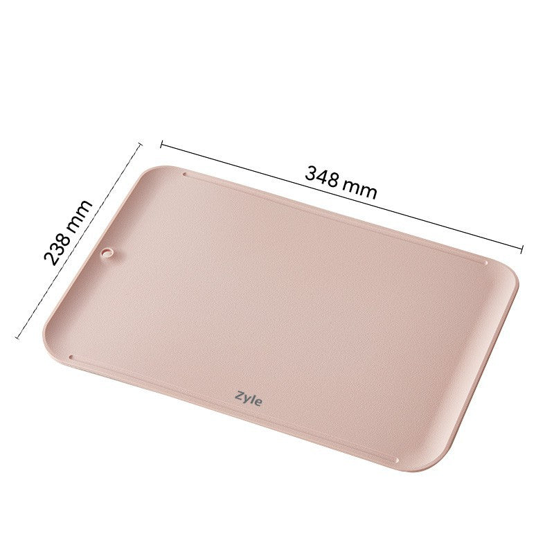 Zyle ZY341CBBP Anti-Scratch Cutting Board, Light Pink