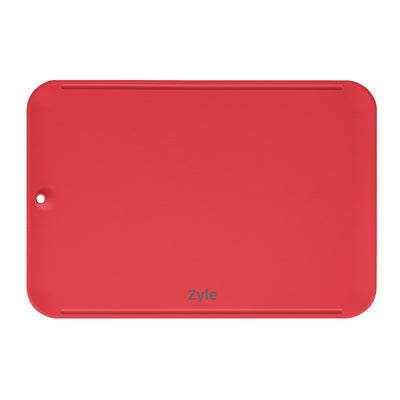 Zyle ZY341CBRD Anti-Scratch Cutting Board, Red