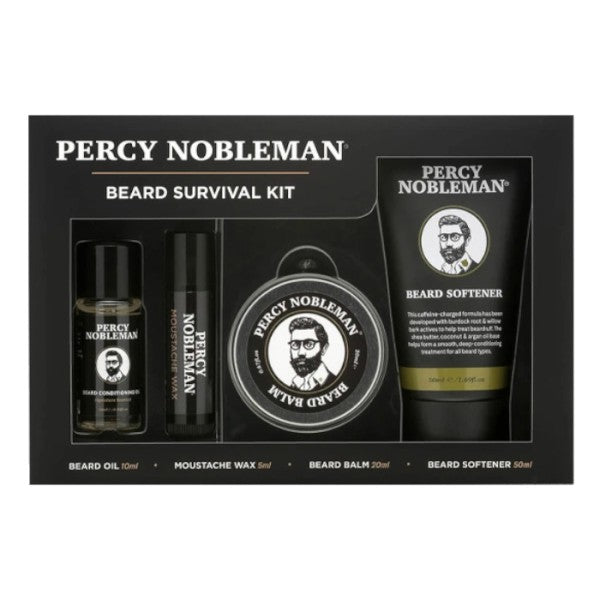 Percy Nobleman Beard Survival Kit Набор для ухода за бородой, 1шт 