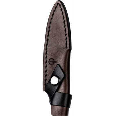 Кожаные ножны для овощечистки 8,5 см. Кованые.