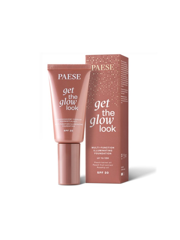 PAESE "GET THE GLOW LOOK" Daugiafunkcinis švytėjimą suteikiantis makiažo pagrindas