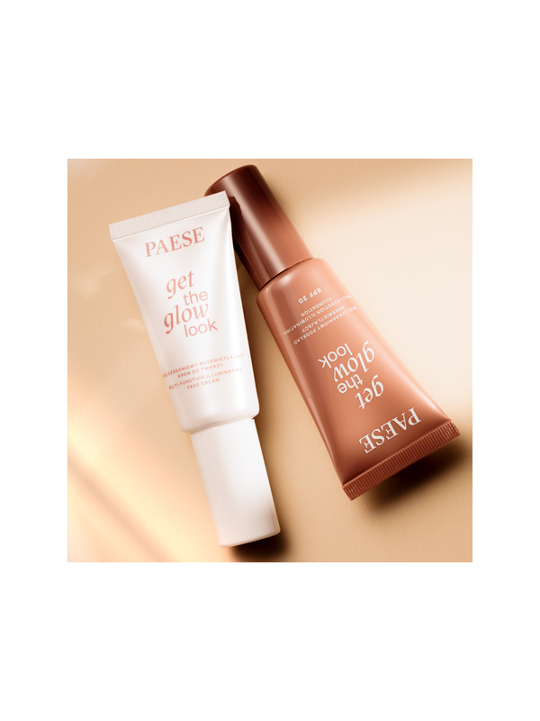 PAESE "GET THE GLOW LOOK" Daugiafunkcinis švytėjimą suteikiantis veido kremas