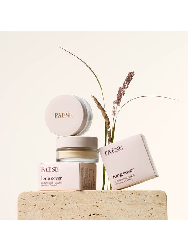 PAESE LONG COVER Fiksuojanti Biri Pudra