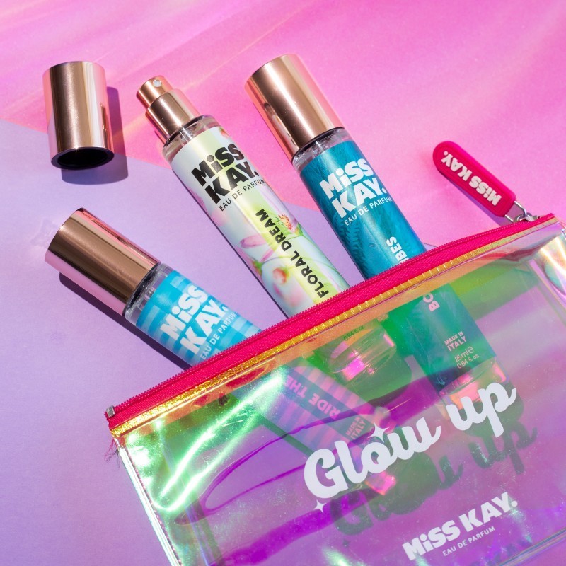 Parfumuoto vandens rinkinys Miss Kay Glow Up Kit MISS40186, 3 x 25 ml