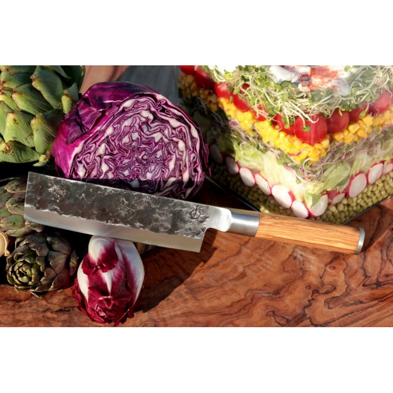 Vegetable knife Forged Olive 17.5 cm