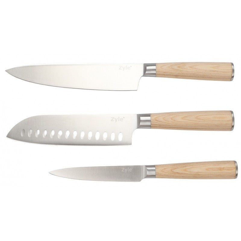 Peilių rinkinys Zyle Knife Set ZY1170SET, 3 vnt