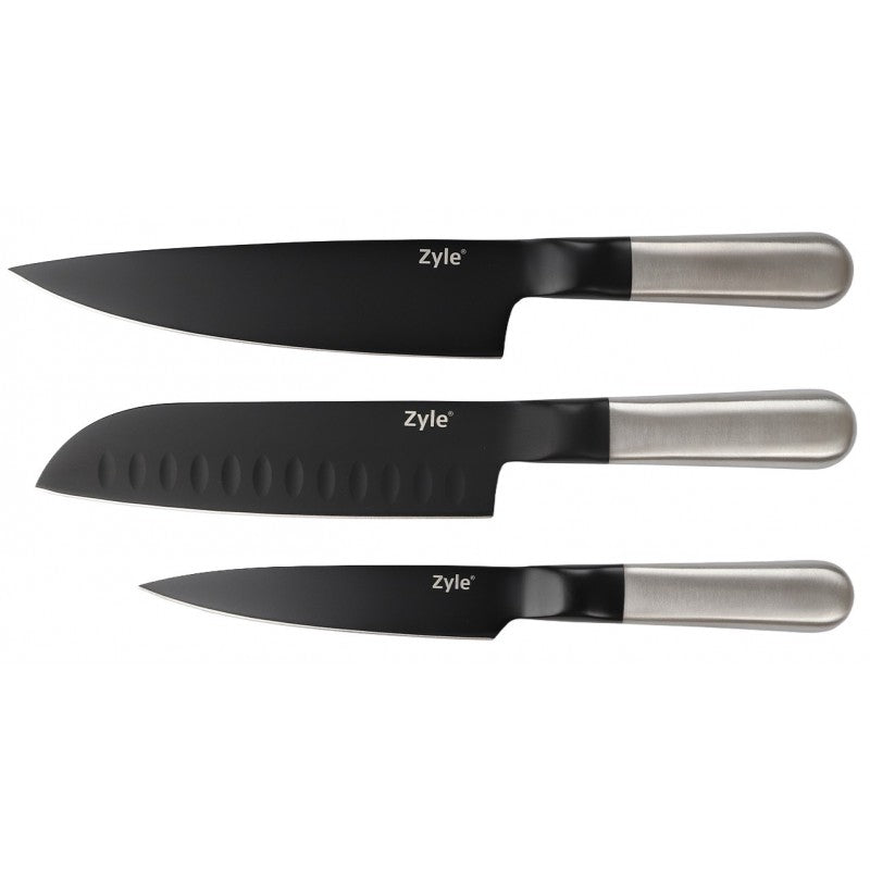 Peilių rinkinys Zyle Knife Set ZY1556SET, 3 vnt
