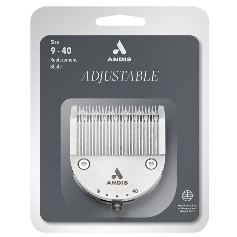Blade Andis Adjustable Replacement Blade AN-73525 for animal hair clipper CTA-1 Vida, silver color, 1 pc.