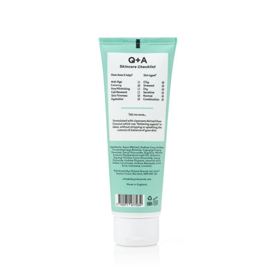 Q+A Peppermint Daily Cleanser Kasdienis veido prausiklis, 125ml