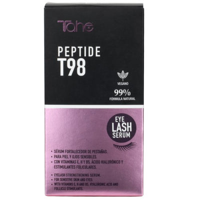 Eyelash growth promoting serum with peptides T98 TAHE