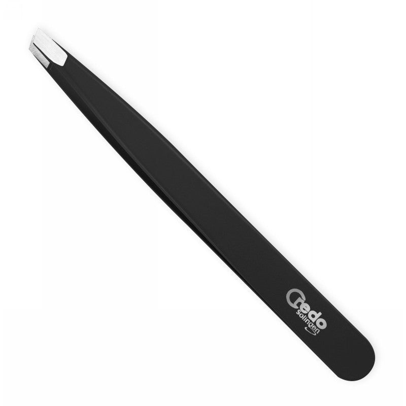 Tweezers Credo BlackLine Tweezers CRE66206, crossed, 9.5 cm