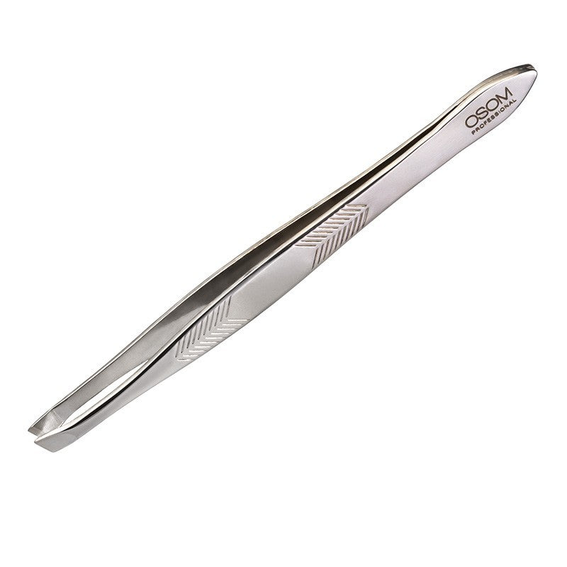 Tweezers for professional use OSOM Professional Stainless Steel Tweezers OSOMPT07, cross, 89 mm