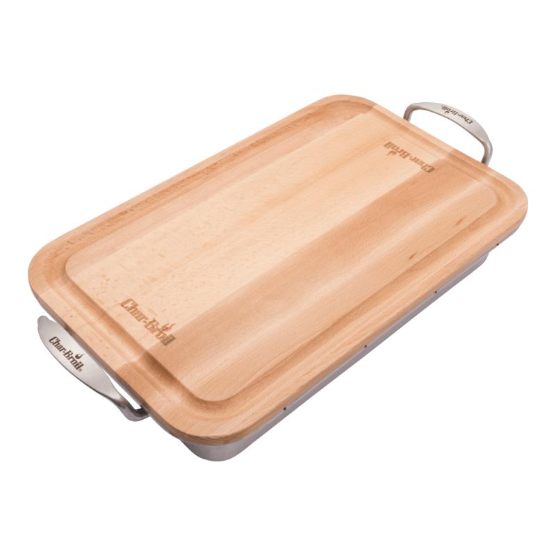 Char-Broil cutting board and baking dish 