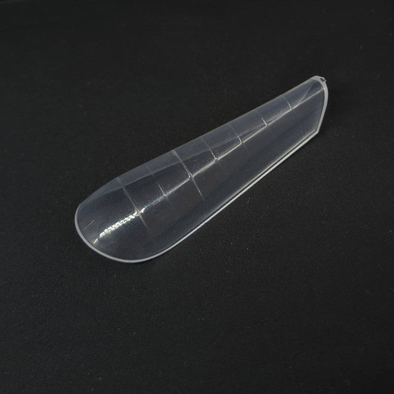 Пластиковые топ-формы для ногтей Osom Plastic Nail Tips OSOMN20013, шпилька закругленная
