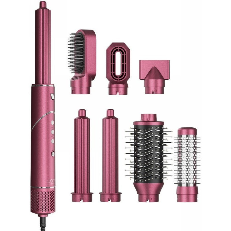 Plaukų džiovintuvas-formuotuvas OSOM Professional AXEL Multi-Styler OSOMPAXELPL, slyvinės spalvos, 1200 W