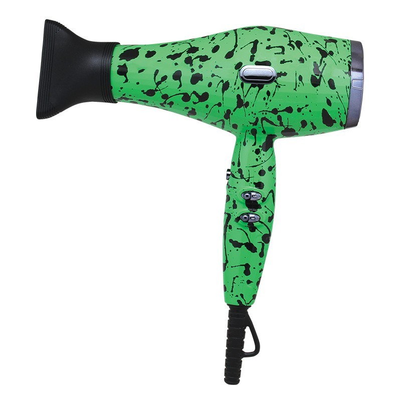 Фен OSOM MOSAIC Hair Dryer OSOM9010GREEN, 2000 Вт, две скорости, цвет зеленый