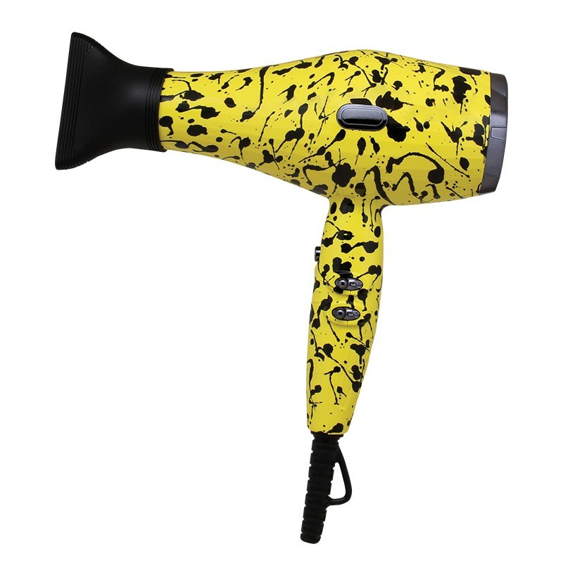 Фен OSOM MOSAIC Hair Dryer OSOM9010YELLOW, 2000 Вт, две скорости, цвет желтый