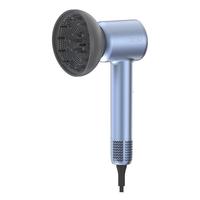 Plaukų džiovintuvas OSOM ORION BLDC High Speed Hair Dryer OSOMH1000BLUE, 1600-1800W, su jonų funkcija, melsvos spalvos