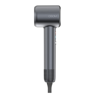 Plaukų džiovintuvas OSOM ORION BLDC High Speed Hair Dryer OSOMH1000GREY, 1600-1800W, su jonų funkcija, pilkos spalvos