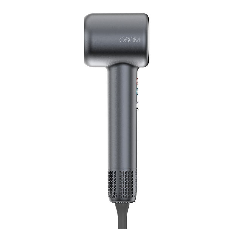 Plaukų džiovintuvas OSOM ORION BLDC High Speed Hair Dryer OSOMH1000GREY, 1600-1800W, su jonų funkcija, pilkos spalvos