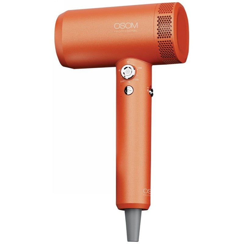 Plaukų džiovintuvas OSOM Professional LAVA Hair Dryer OSOMPLAVA, 1800 W, oranžinės spalvos