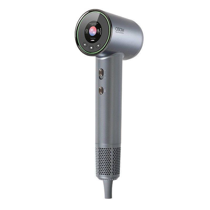 Фен OSOM Professional Touch Sensor Hair Dryer Silver OSOMP182SL, 1600 Вт, серебристый