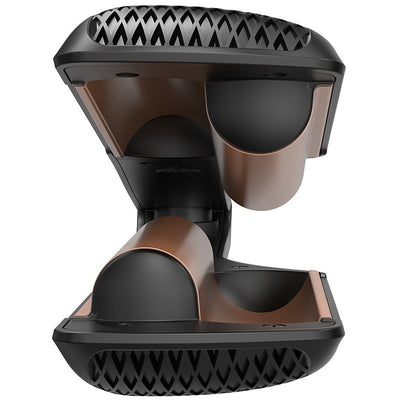 Plaukų formavimo žnyplės OSOM Professional Double Barrel Waver Iron OSOMP8702, plokštelės bangos diametras 25 mm