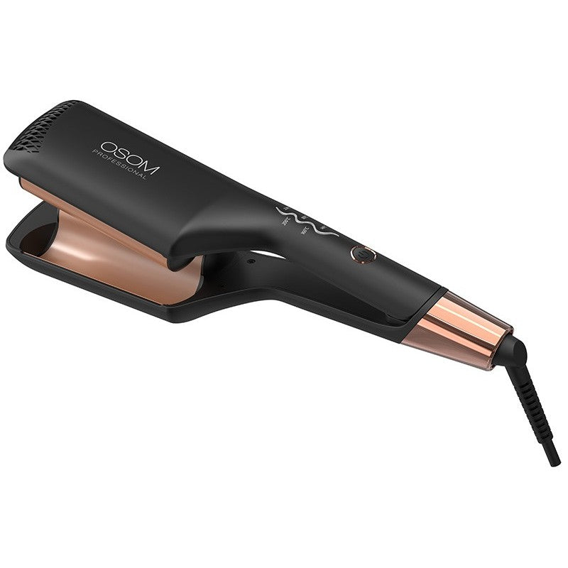 Plaukų formavimo žnyplės OSOM Professional Double Barrel Waver Iron OSOMP8732, plokštelės bangos diametras 32 mm