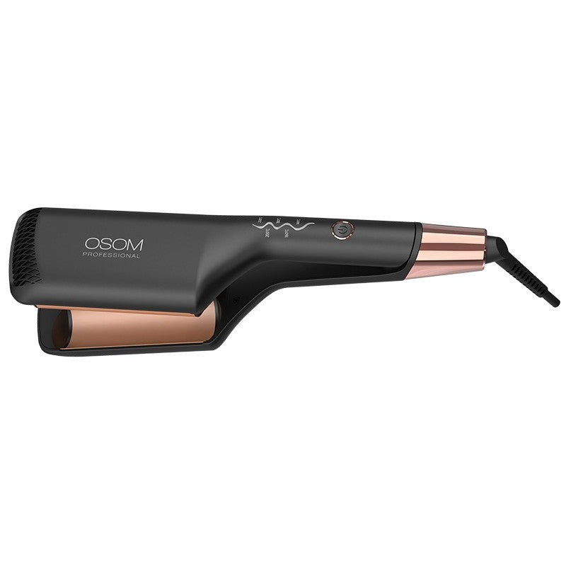 Plaukų formavimo žnyplės OSOM Professional Double Barrel Waver Iron OSOMP8732, plokštelės bangos diametras 32 mm