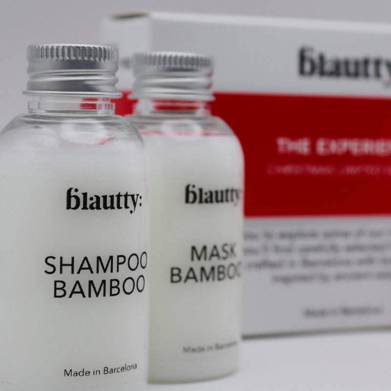 Plaukų ir kūno priežiūros priemonių rinkinys Blautty The Experience Kit BLASETEXP050, rinkinį sudaro šampūnas, kaukė ir dušo želė, 3x50 ml