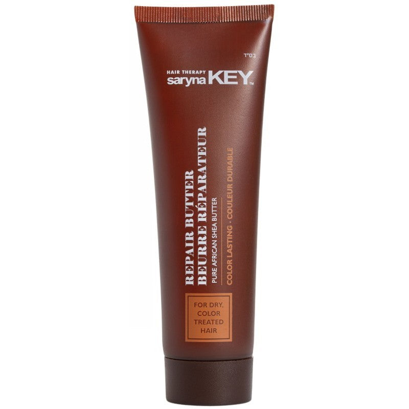 Plaukų kaukė Saryna KEY Color Lasting Pure African Shea Butter CL0085TBU, su taukmedžio sviestu, skirta dažytiems plaukams, 85 ml