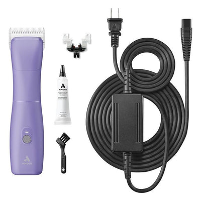 Plaukų kirpimo mašinėlė gyvūnams Andis eMERGE RDLC-1 Animal Clipper Purple AN-560498, violetinės spalvos