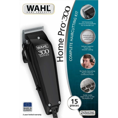 Машинка для стрижки волос WAHL Home Pro 300 Series Hair Clipper WAH20102-0460, проводная, черная