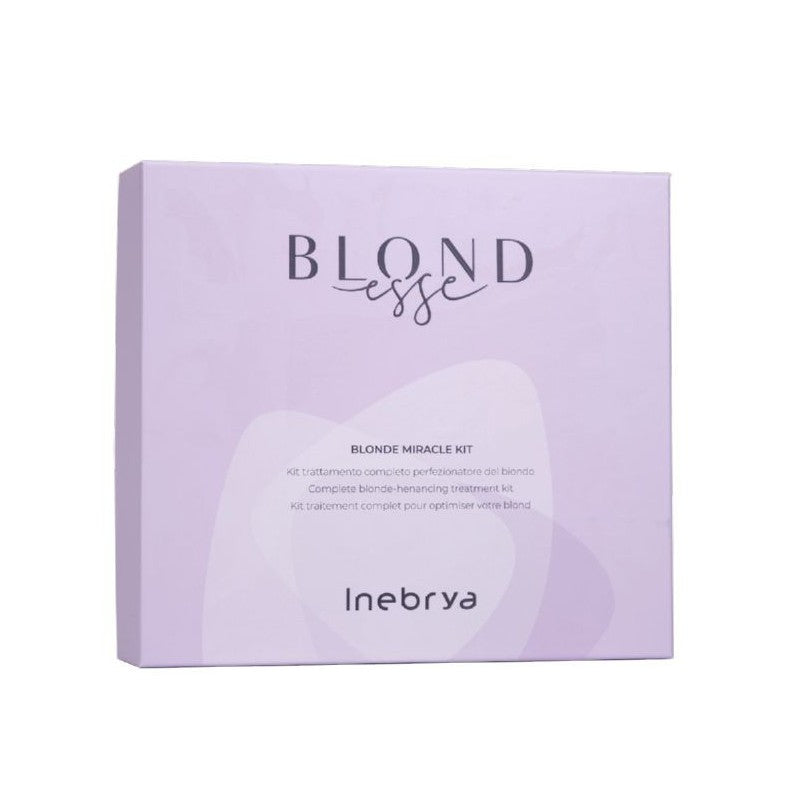 Plaukų priežiūros priemonių rinkinys Inebrya Blondesse Complete Blonde-Henancing Treatment Kit ICE26212
