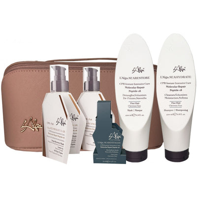 Plaukų priežiūros priemonių rinkinys L'Alga CPR P-18 Fine Hair Haircare Bag LALA600423, ploniems plaukams