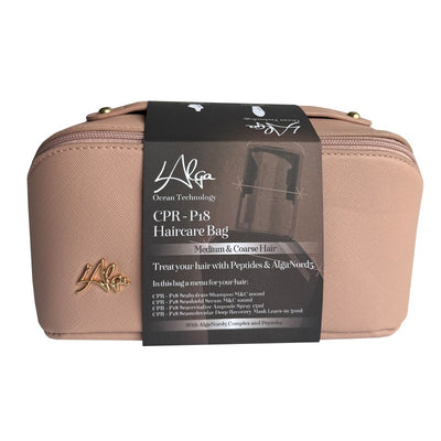 Plaukų priežiūros priemonių rinkinys L'Alga CPR P-18 Medium & Coarse Hair Haircare Bag LALA600422, vidutinio storio ir storiems plaukams
