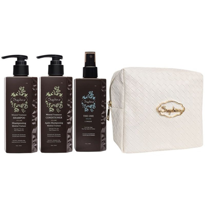 Hair care set Saphira Volume Holiday Kit SAFVOLKIT