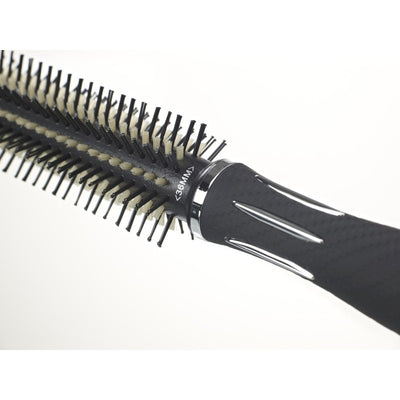 Щетка для волос Kent Salon Curling, Straightening, Smoothing &amp; Finishing Brush KS15 с натуральной щетиной, диаметр 4,2 см, круглая