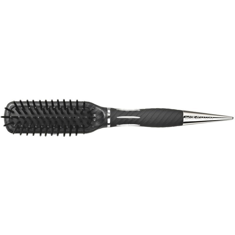 Plaukų šepetys tiesinimui Kent Salon Grooming & Straightening Brush for Thick and/or Wet Hair KS08, siauras, plokščias