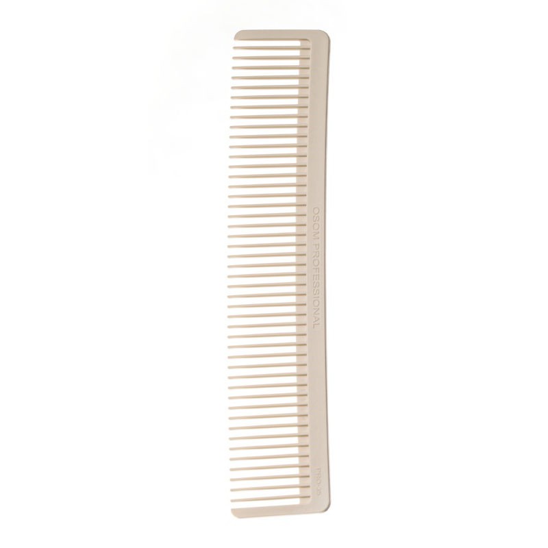 Гребень для волос OSOM Professional White Cutting Comb OSOMPRO35WHT, антибактериальный